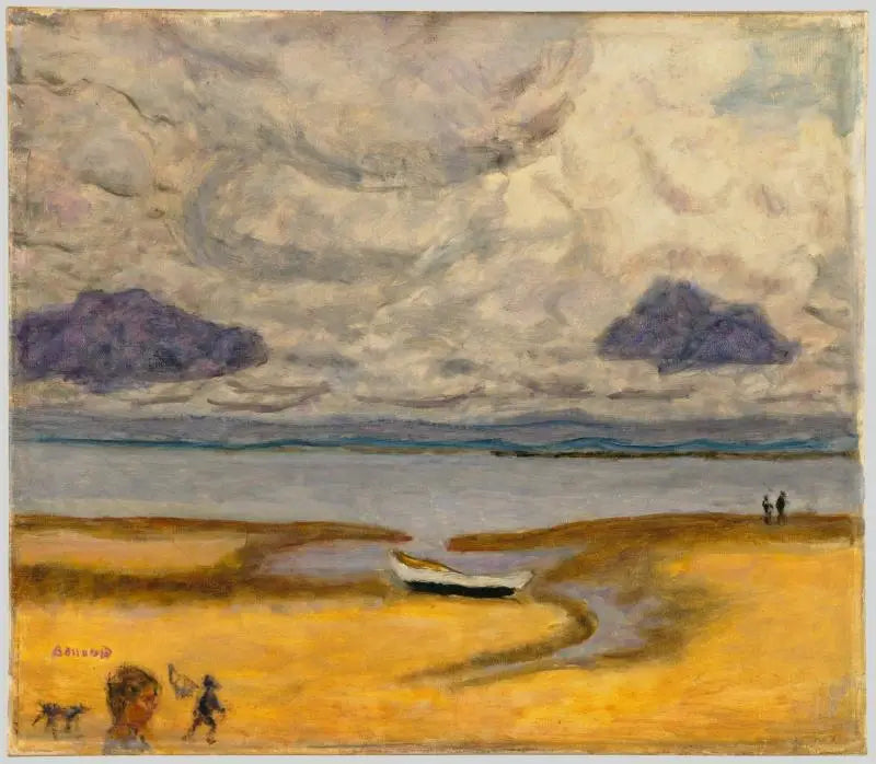 Alçak Gelirli Plaj - Pierre Bonnard
