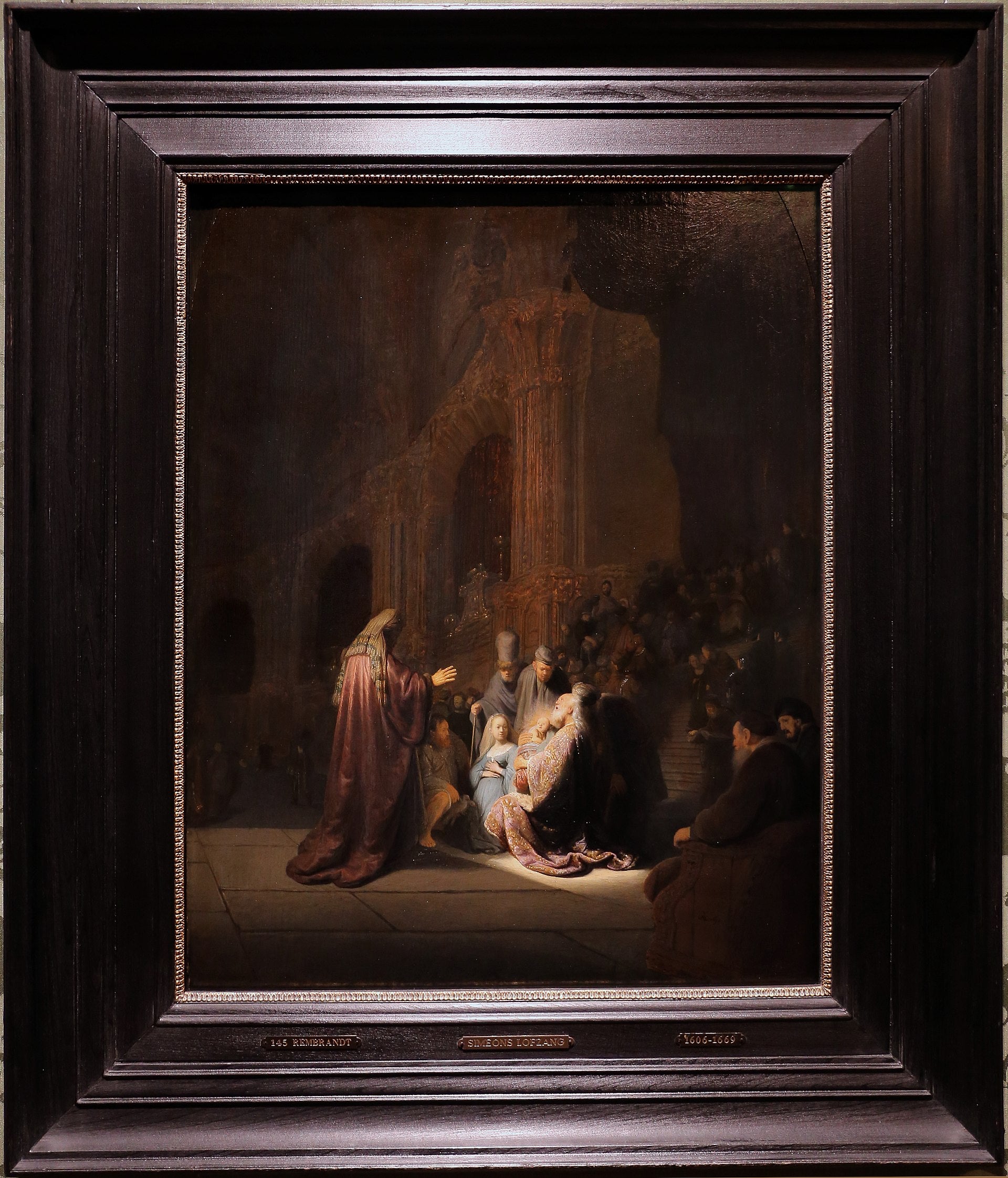 Simeon'un Duası - Rembrandt