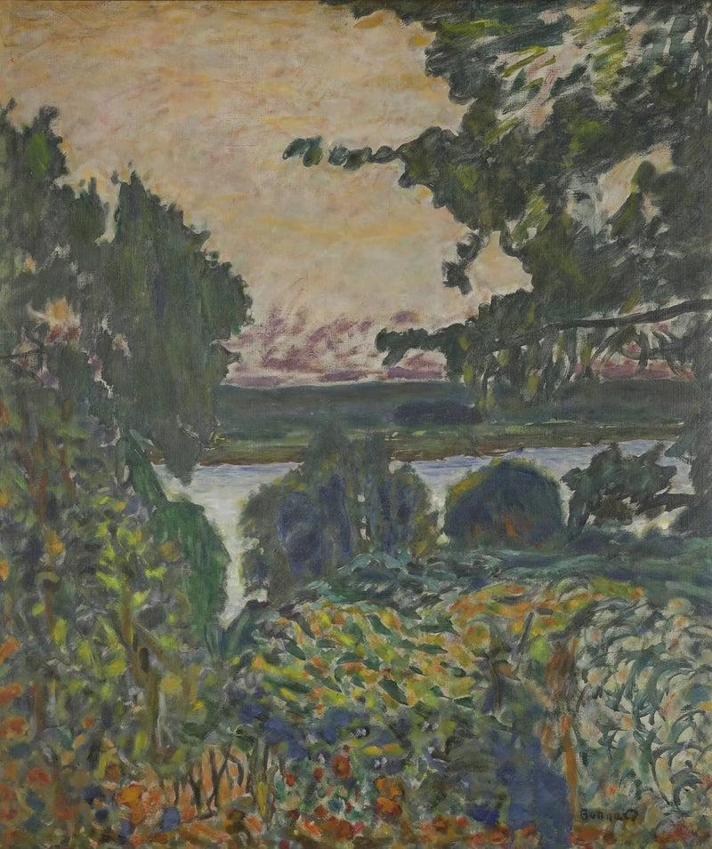 Vernon'da Seine - Pierre Bonnard