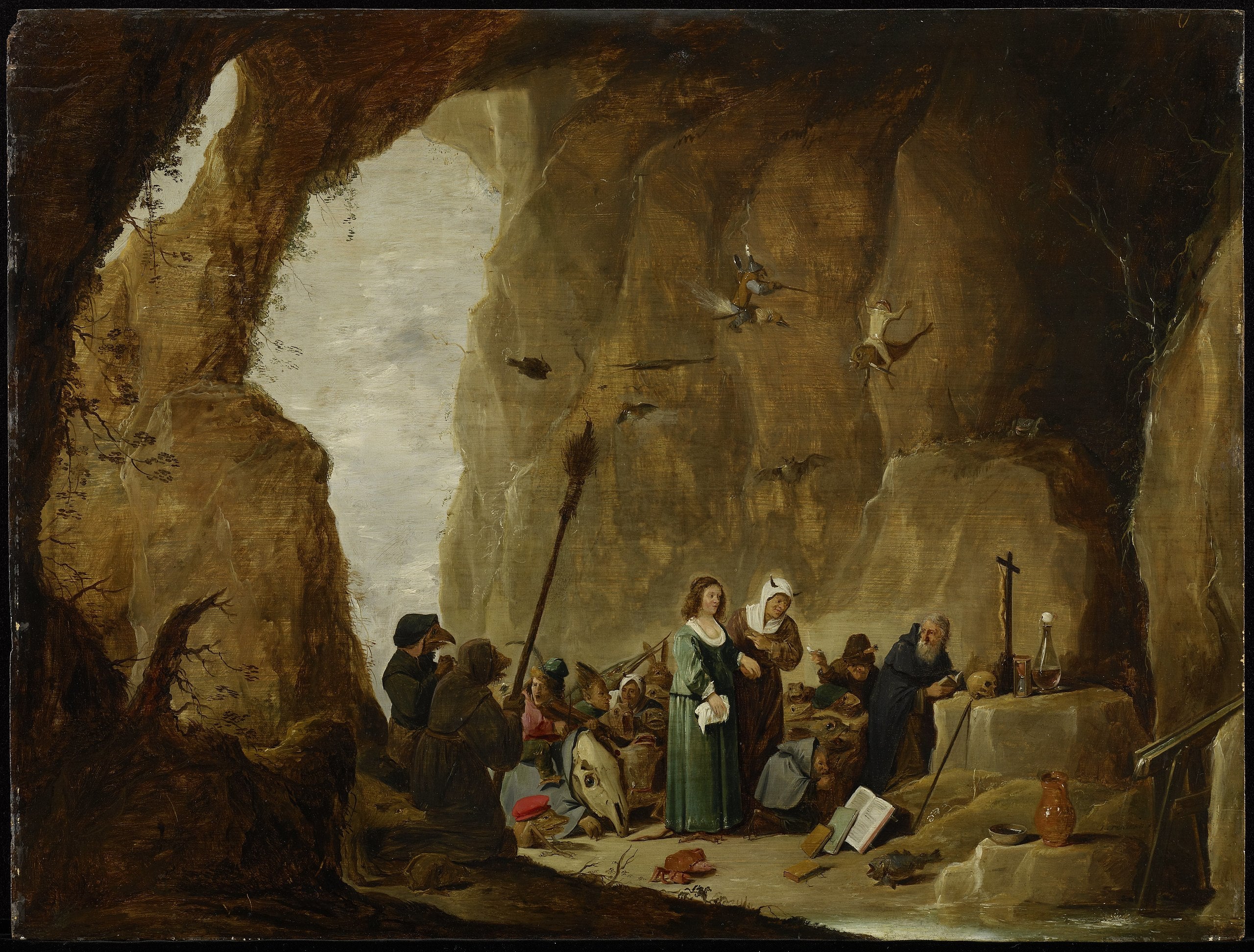 La Tentation de saint Antoine - David Teniers le Jeune