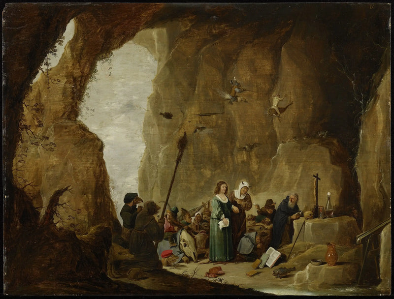 Aziz Antonius'un Günahkâr İsteği - David Teniers genç