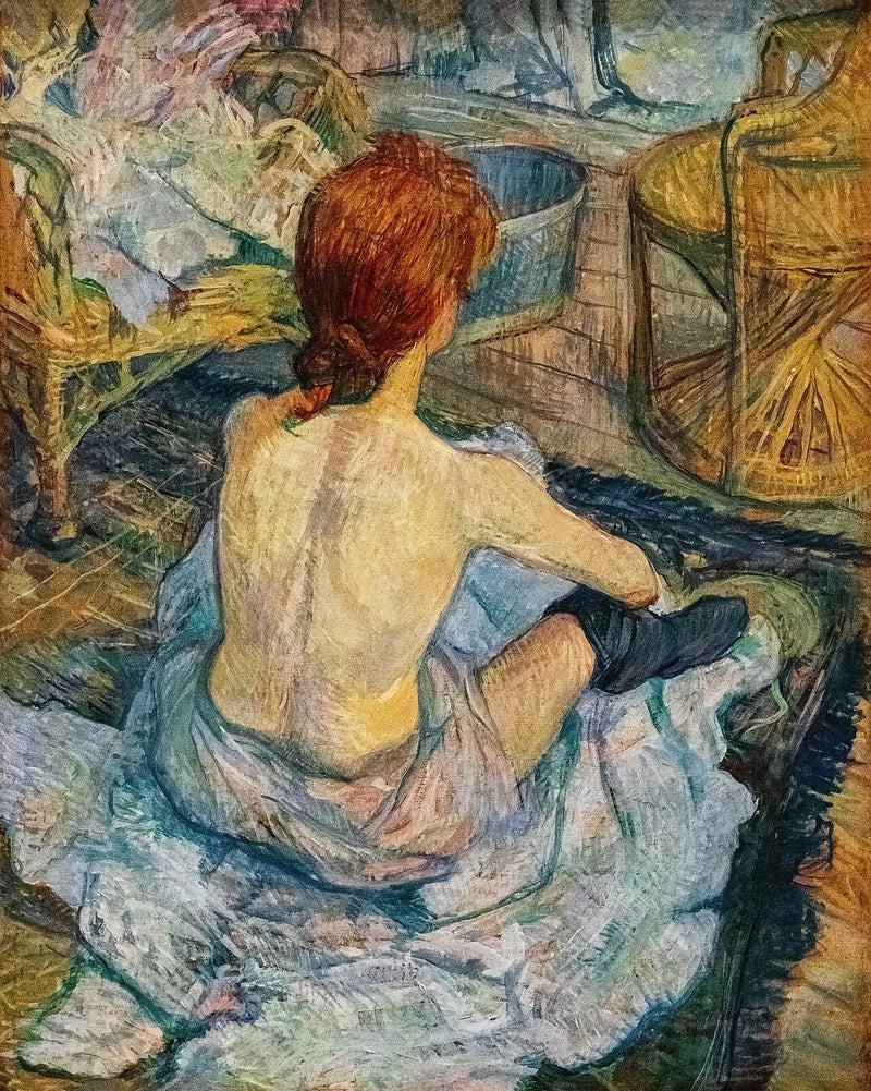 Tuvalet - Henri de Toulouse-Lautrec