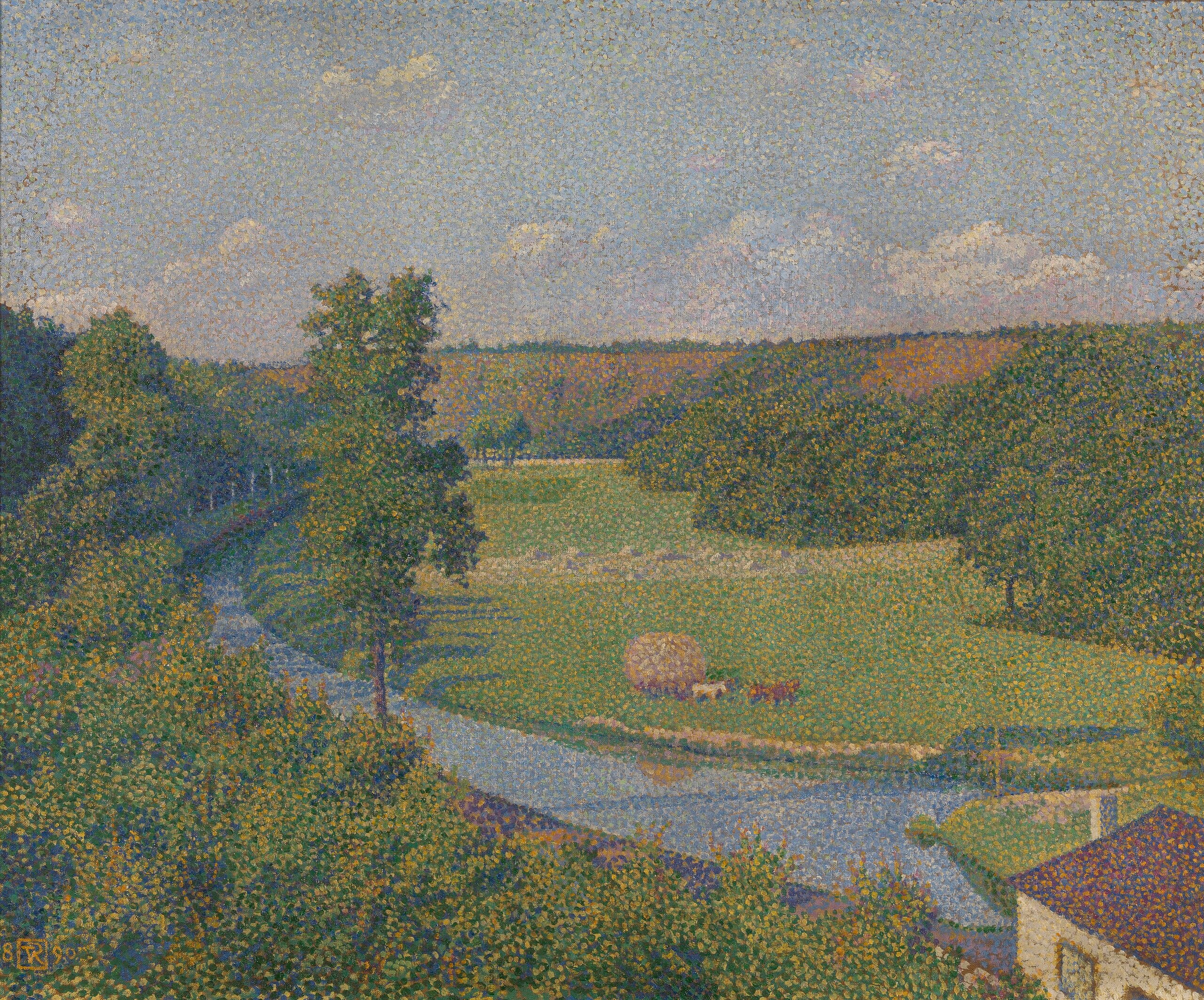 La Vallée de la Sambre - Théo van Rysselberghe