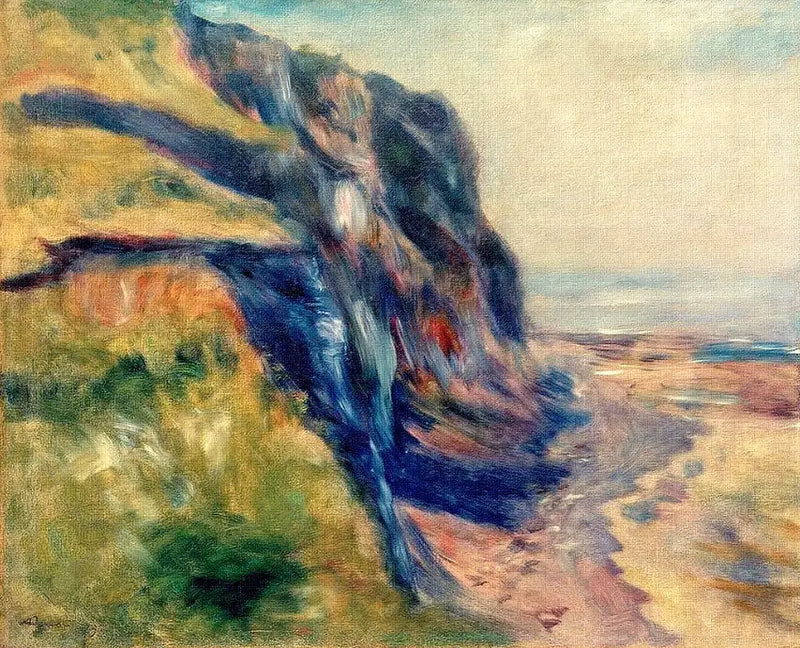Dieppe Yakınındaki Kıyı - Pierre-Auguste Renoir