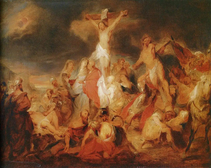 Çarmıha Geriliş - Eugène Delacroix