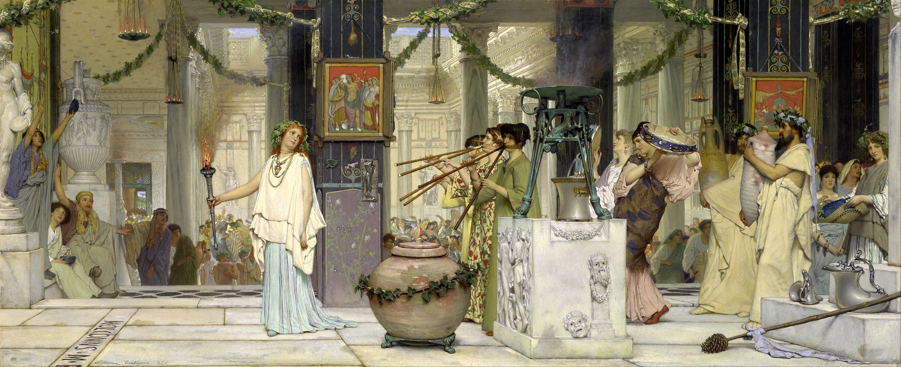 La fête du vintage - Lawrence Alma-Tadema