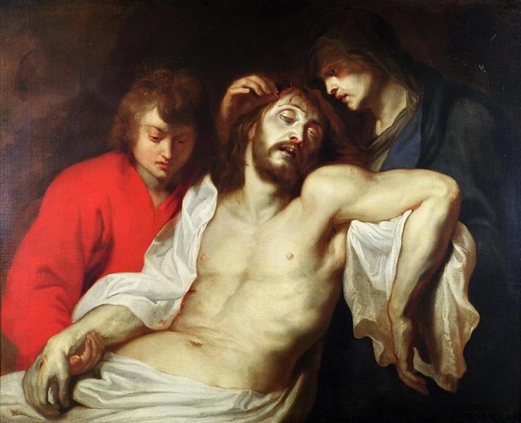 Christ'in Yas Tutması - Peter Paul Rubens