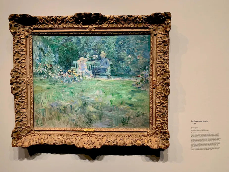Bahçedeki Ders - Berthe Morisot