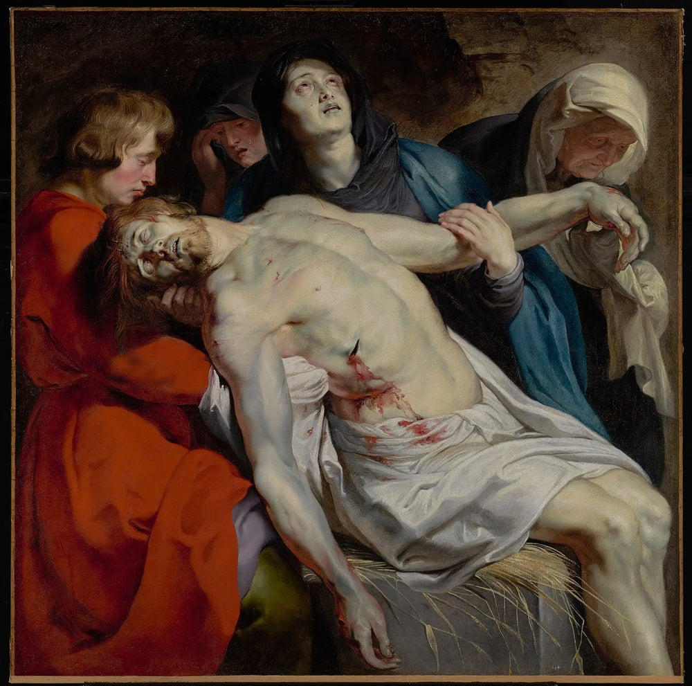 La mise au tombeau - Peter Paul Rubens - Alpha Reproduction