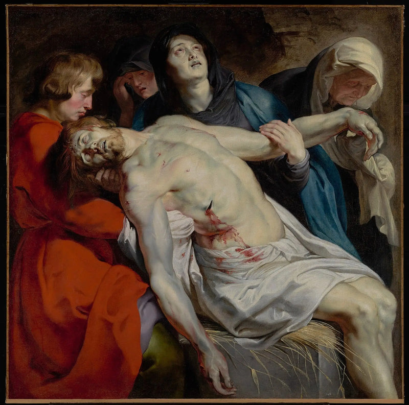 La mise au tombeau - Peter Paul Rubens