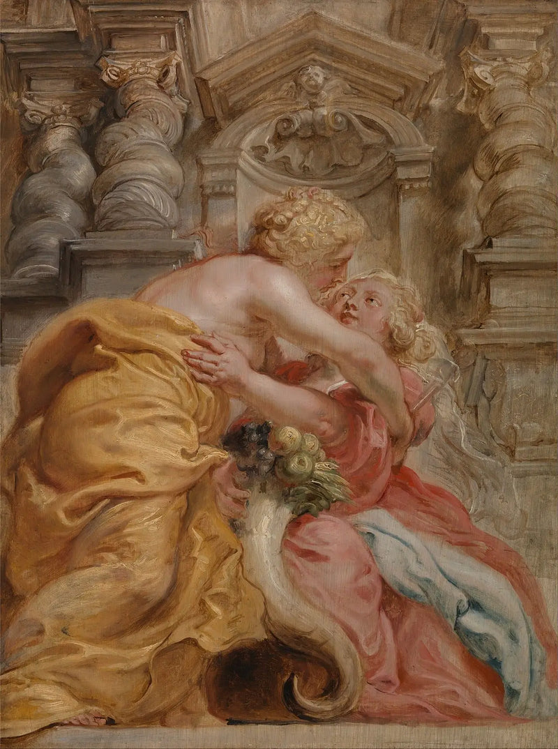 Bereketi Kucaklayan Barış - Peter Paul Rubens