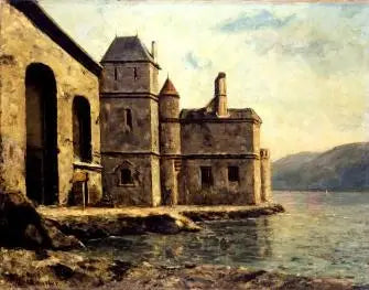 Göl Kenarındaki Hapishane - Gustave Courbet