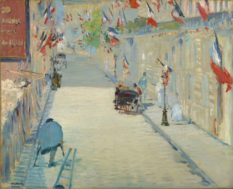 Bayraklı Mosnier Caddesi - Édouard Manet