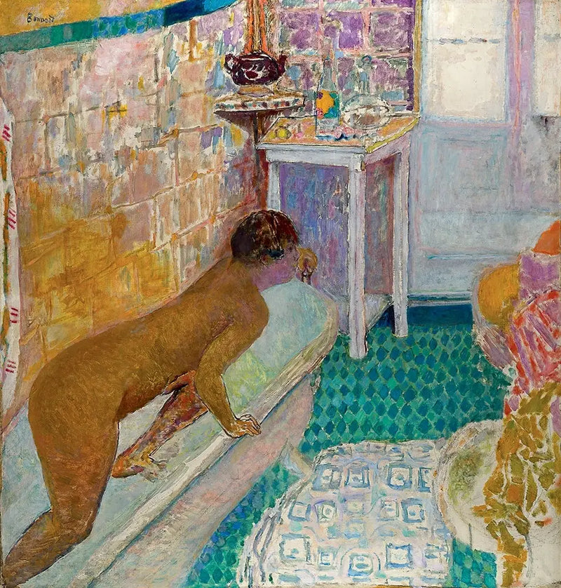 Küvetin Çıkışı - Pierre Bonnard