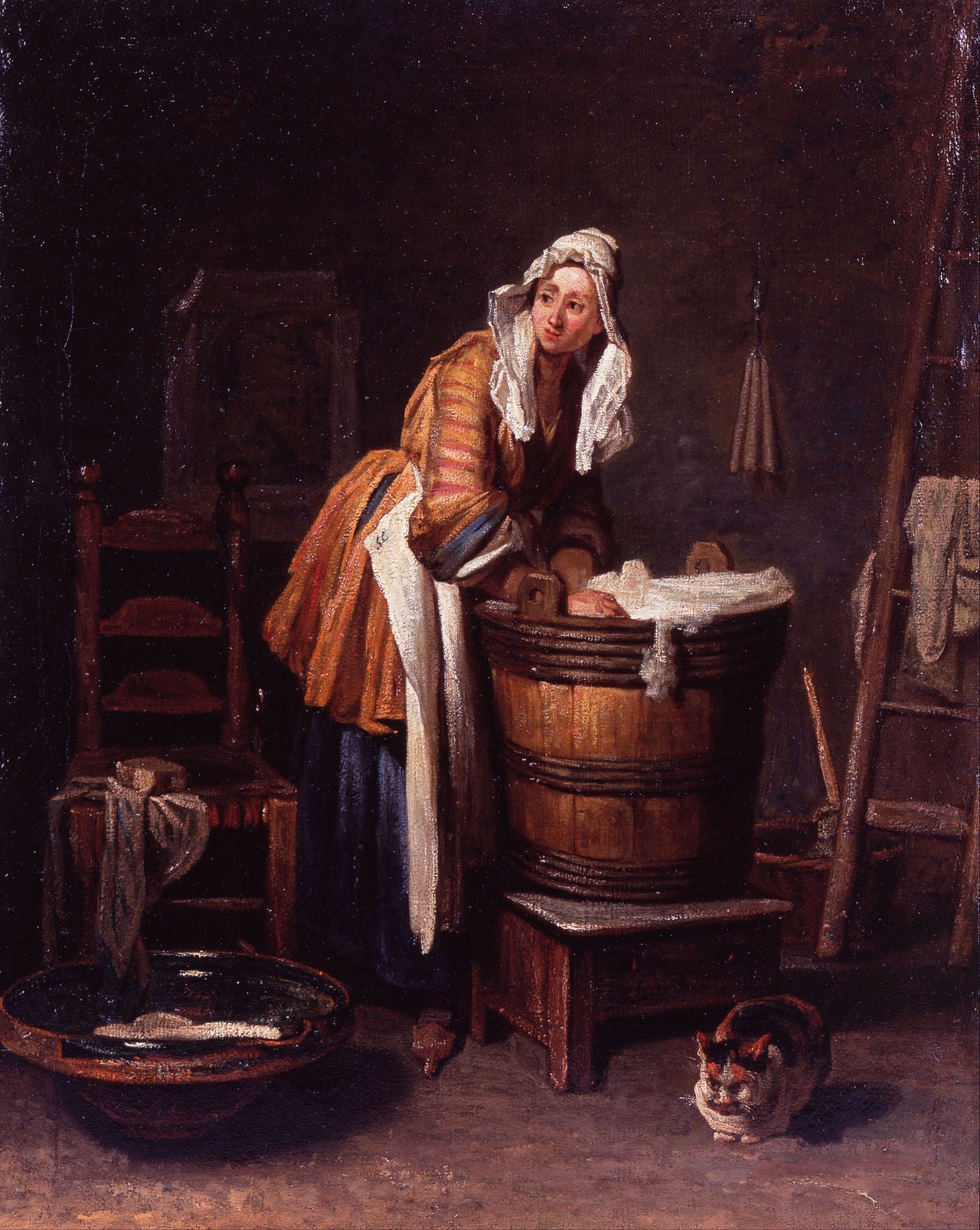 Laveuse - Jean Siméon Chardin