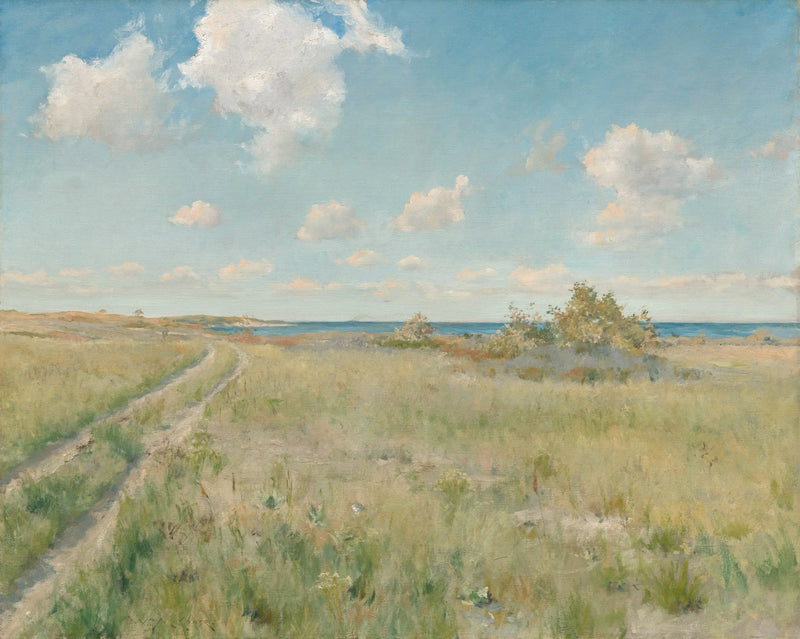 Yaşlı Yol Denize Gider - William Merritt Chase