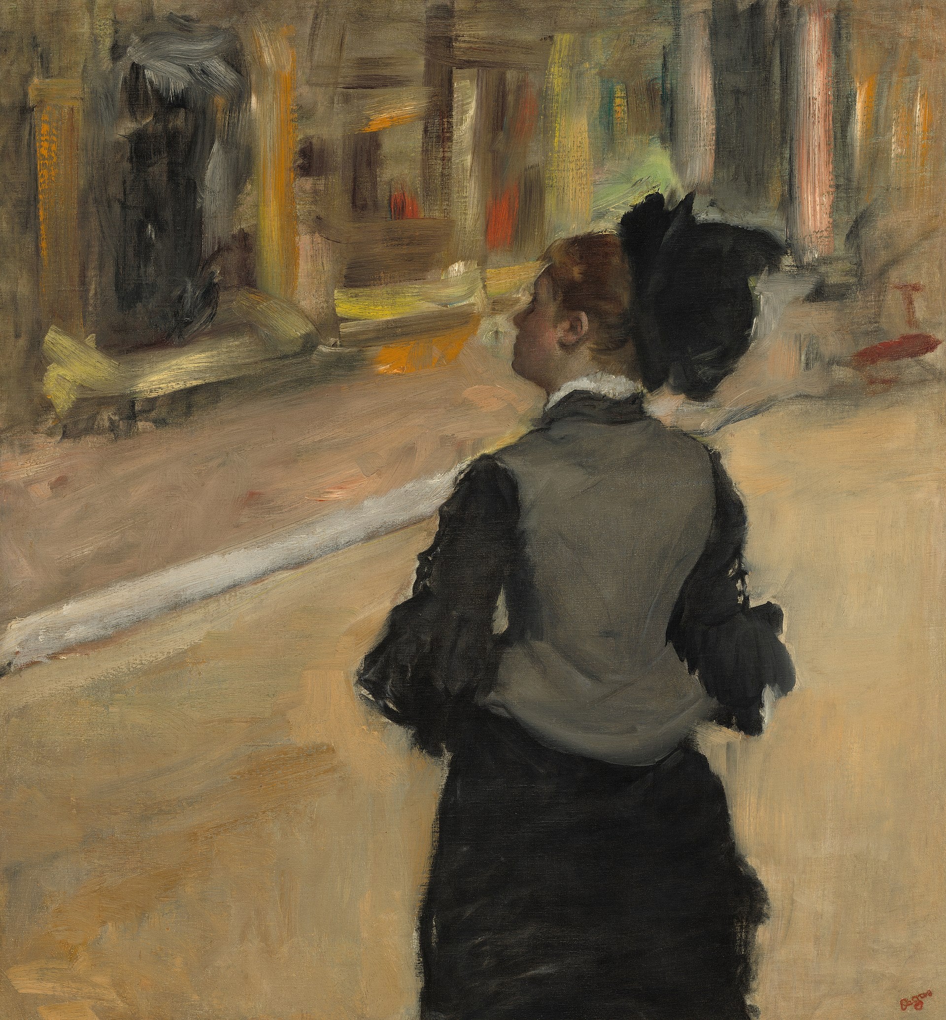 Müzeye Ziyaret - Edgar Degas