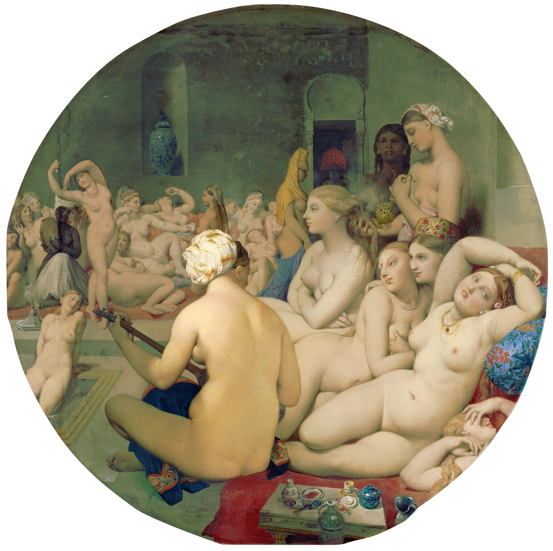 Türk Hamamı - Jean-Auguste-Dominique Ingres