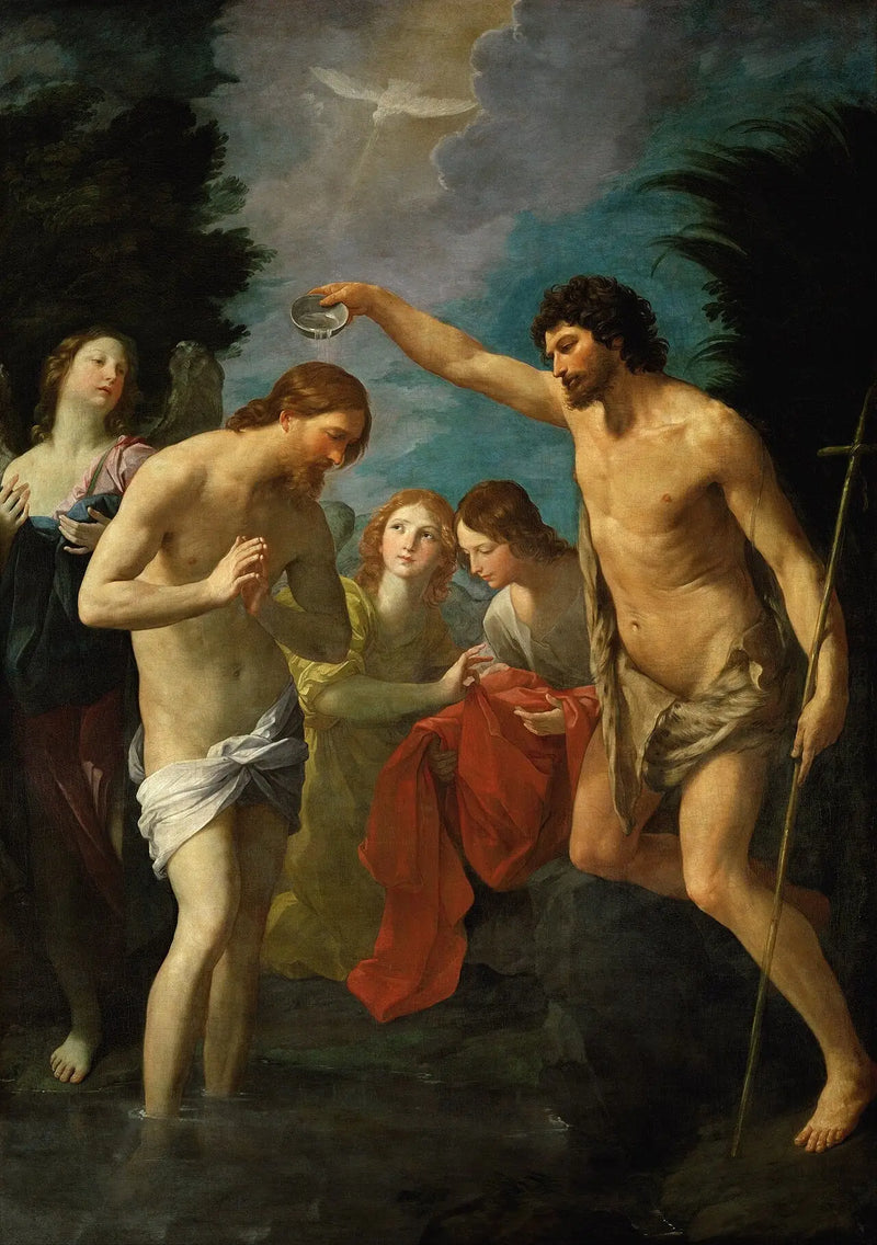İsa'nın Vaftizi - Guido Reni