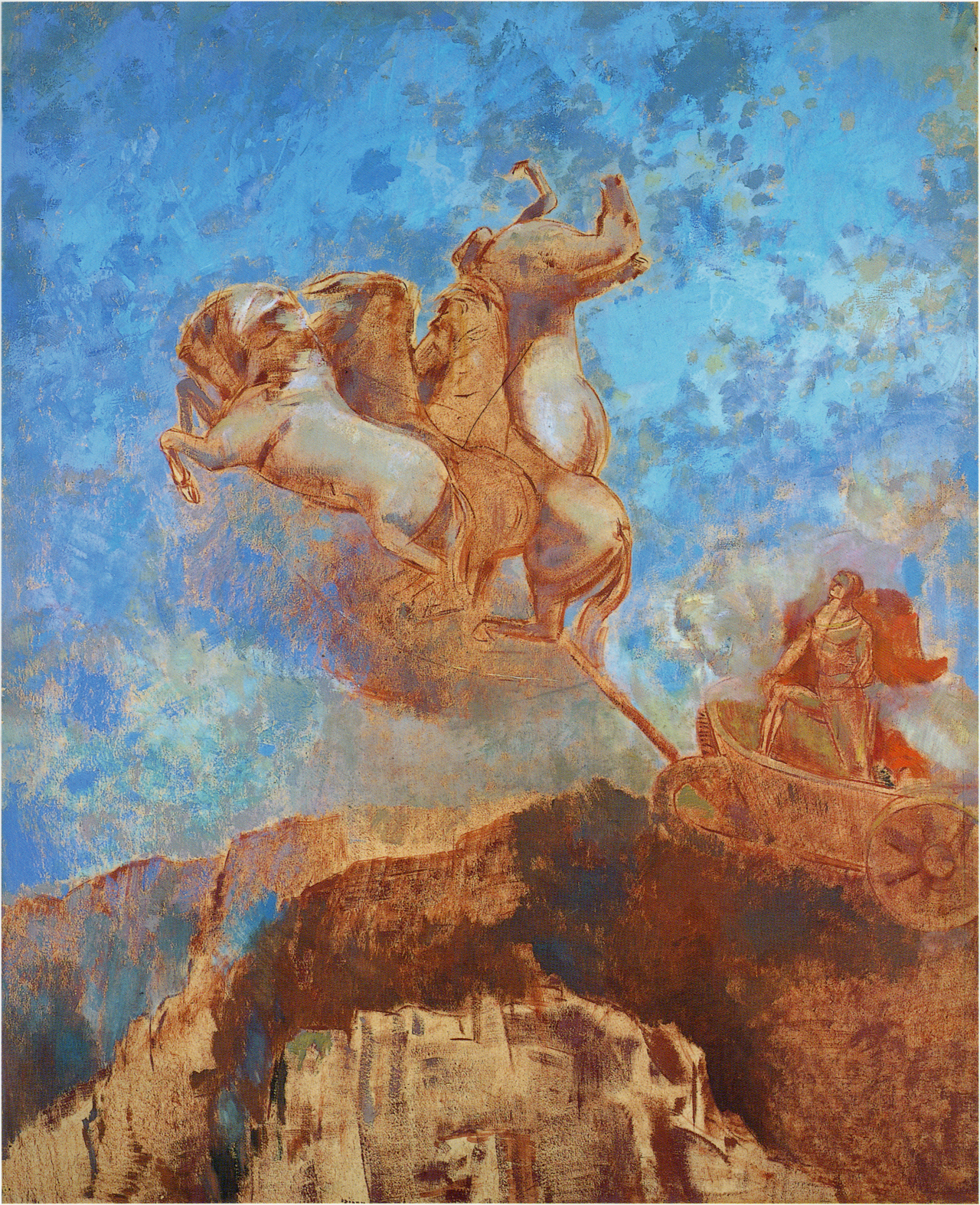 Le Char d'Apollon - Odilon Redon
