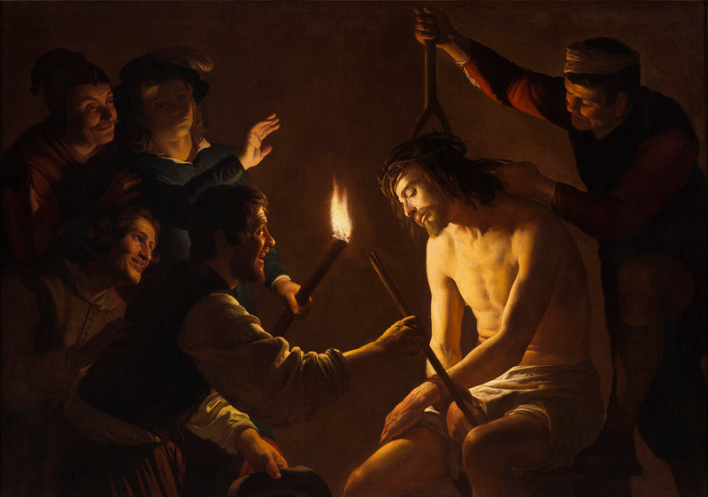 İsa'ya Hakaretler - Gerrit van Honthorst