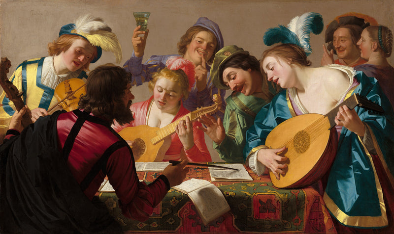 Konser - Gerrit van Honthorst