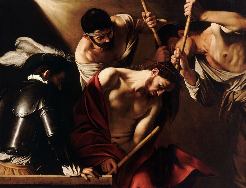 Dikenli Taç Giydirme - Caravaggio