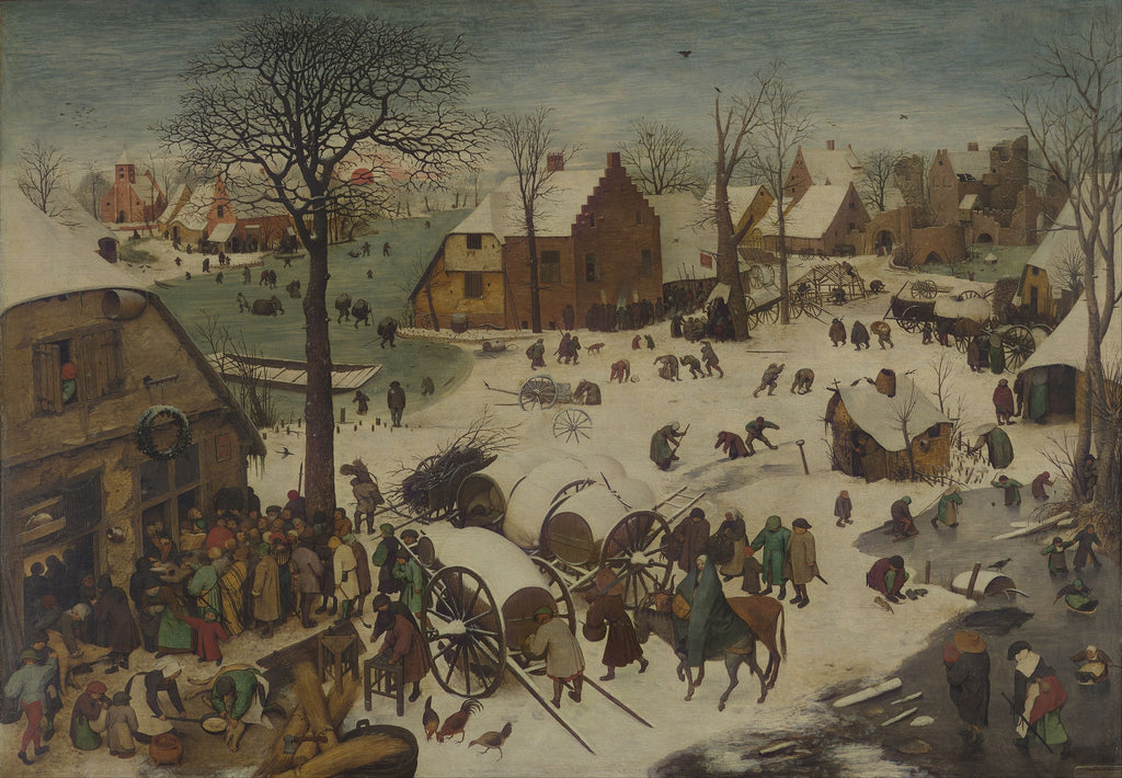 Le Dénombrement de Bethléem - Pieter Brueghel the Elder