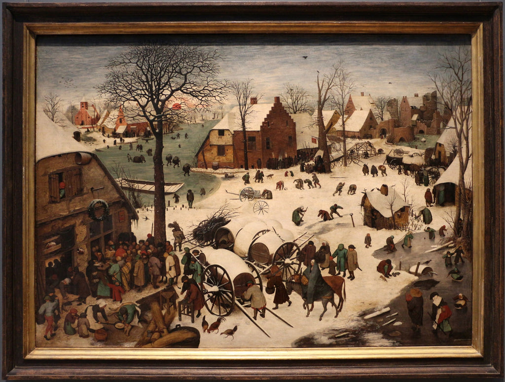 Le Dénombrement de Bethléem - Pieter Brueghel the Elder