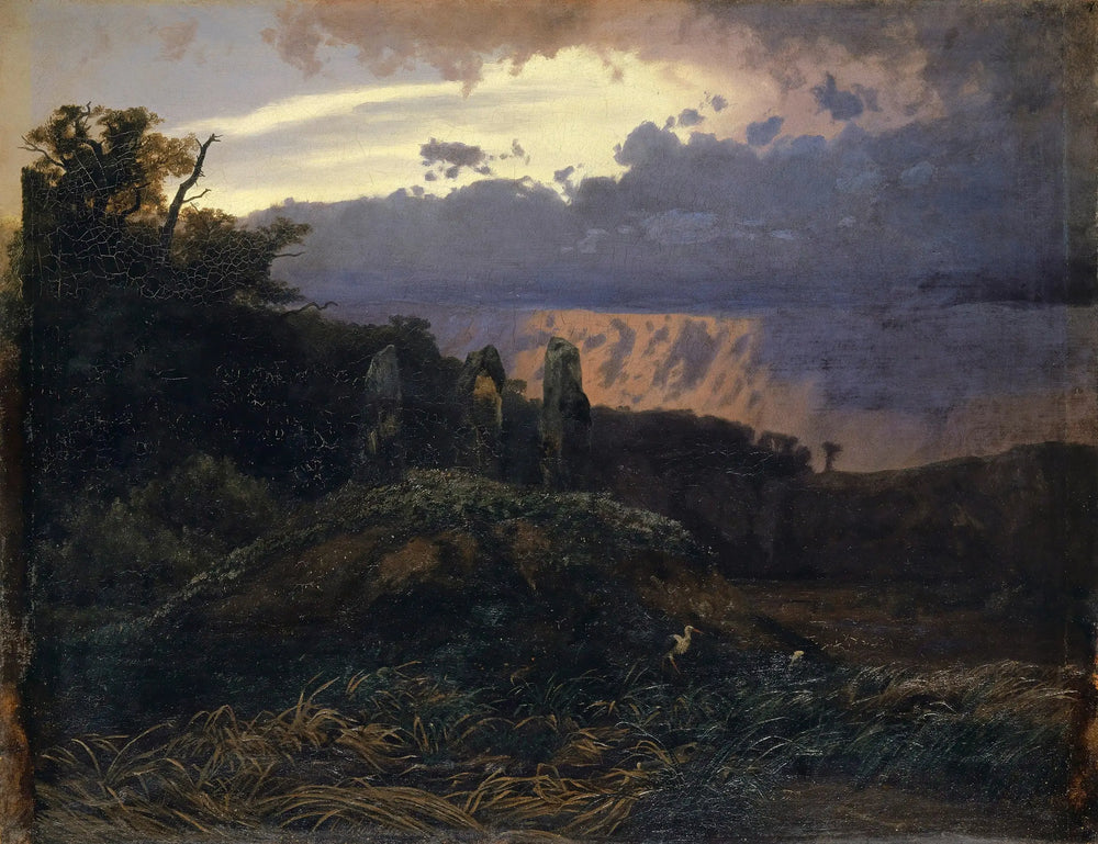 Le Dolmen - Arnold Böcklin - Alpha Reproduction