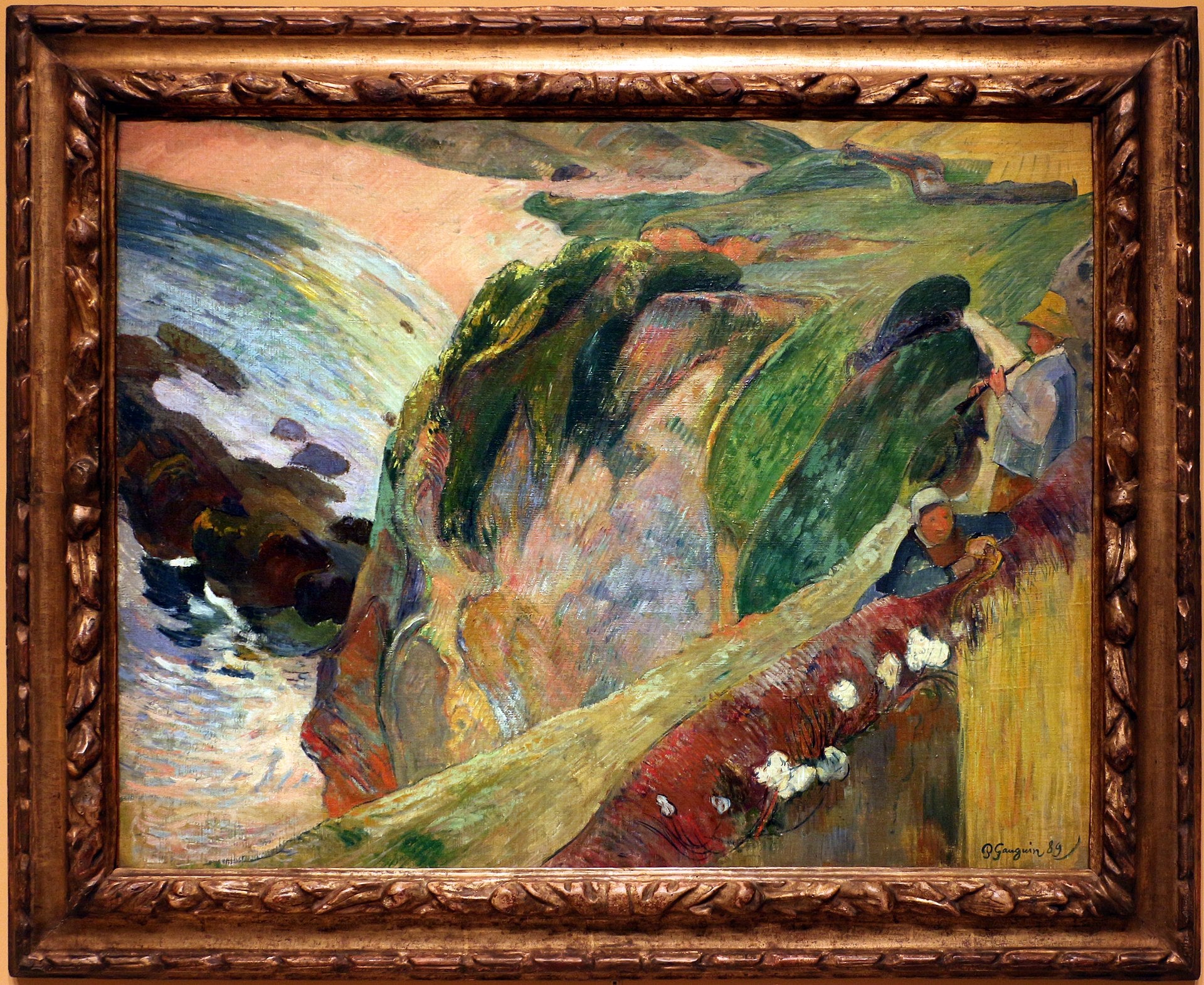 Uçurumda Flageolet Çalan - Paul Gauguin