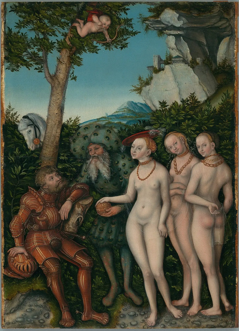 Parris'in Yargılanması - Lucas Cranach the Elder