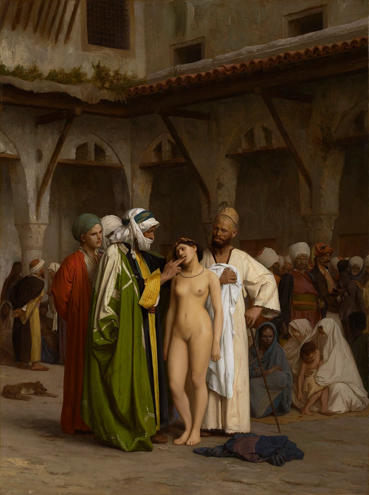 Köle Pazarı - Jean-Léon Gérôme