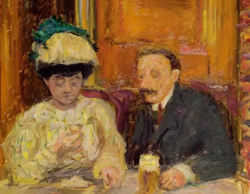 Küçük Kafe - Pierre Bonnard