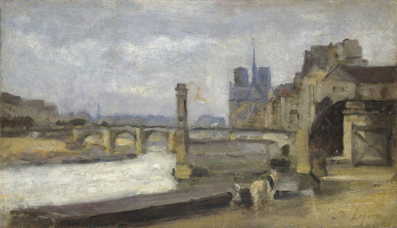 Le Pont de la Tournelle, Paris - Stanislas Lépine