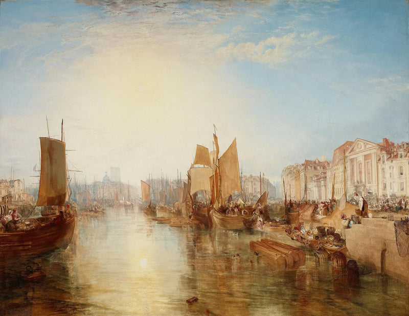 Dieppe Limanı - J. M. W. Turner
