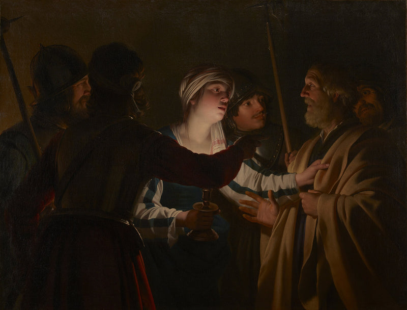 Saint Pierre'nin İnkârı - Gerrit van Honthorst