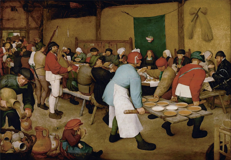 Düğün Yemeği - Pieter Brueghel the Elder