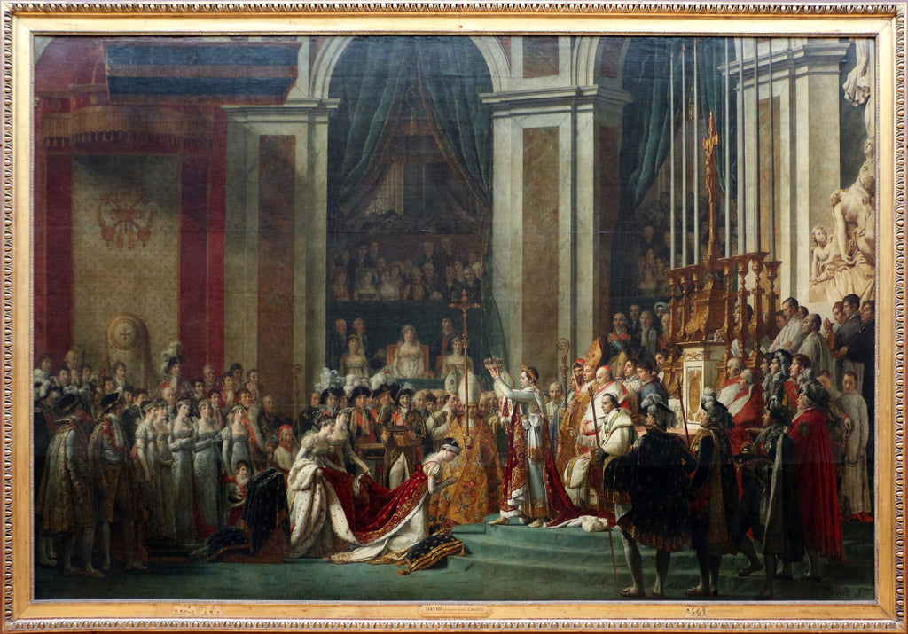 Napolyon'un Taç Giyme Töreni - Jacques-Louis David