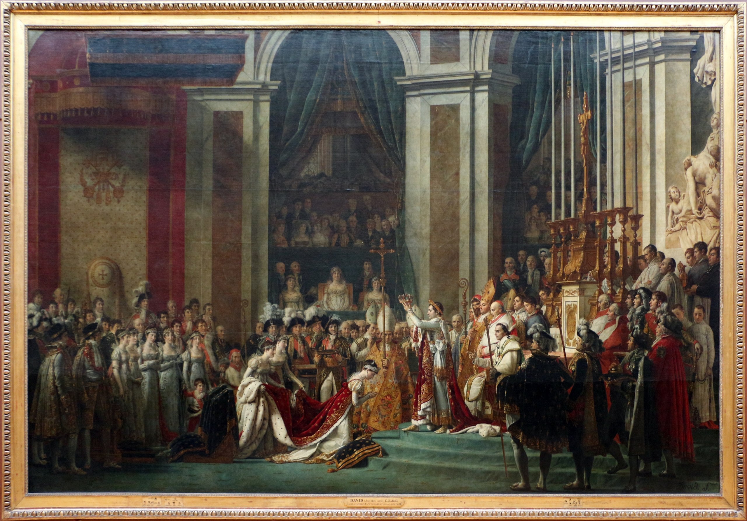 Napolyon'un Taç Giyme Töreni - Jacques-Louis David
