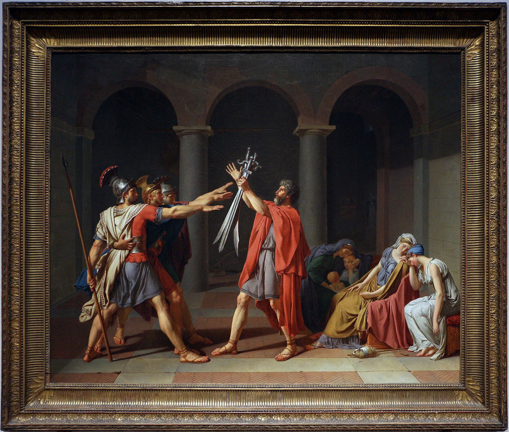 Horatiusların Yeminı - Jacques-Louis David