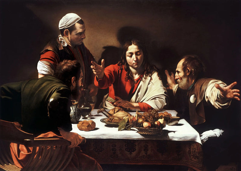 Emmaus'taki Akşam Yemeği - Caravaggio