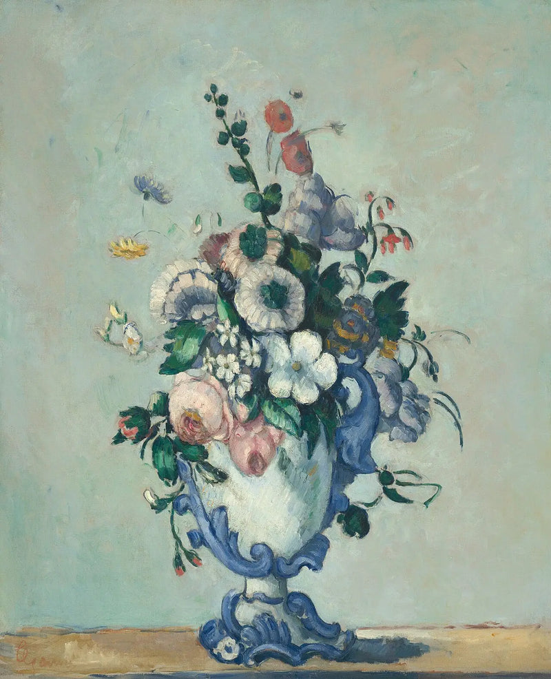Rokoko Vazo - Paul Cézanne