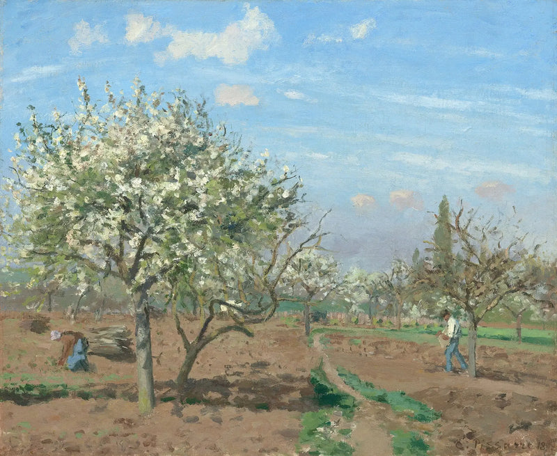 Bahçe - Camille Pissarro