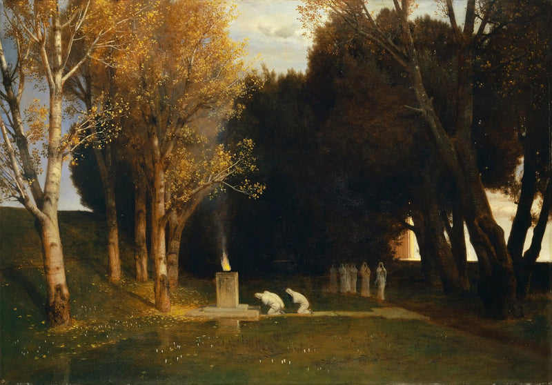 Kutsal Koruluk - Arnold Böcklin