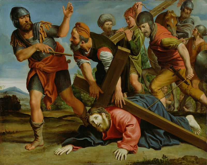 Calvary Yolu - Domenichino