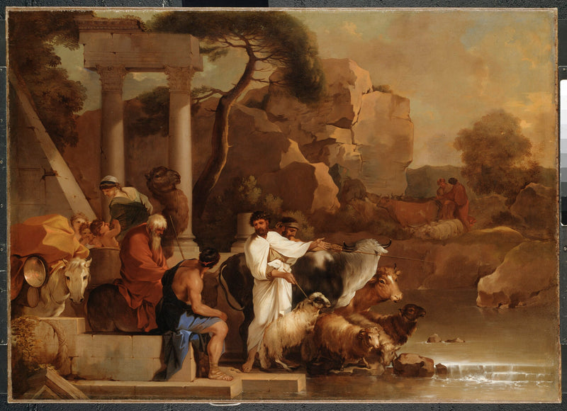 Le départ de Jacob - Sébastien Bourdon