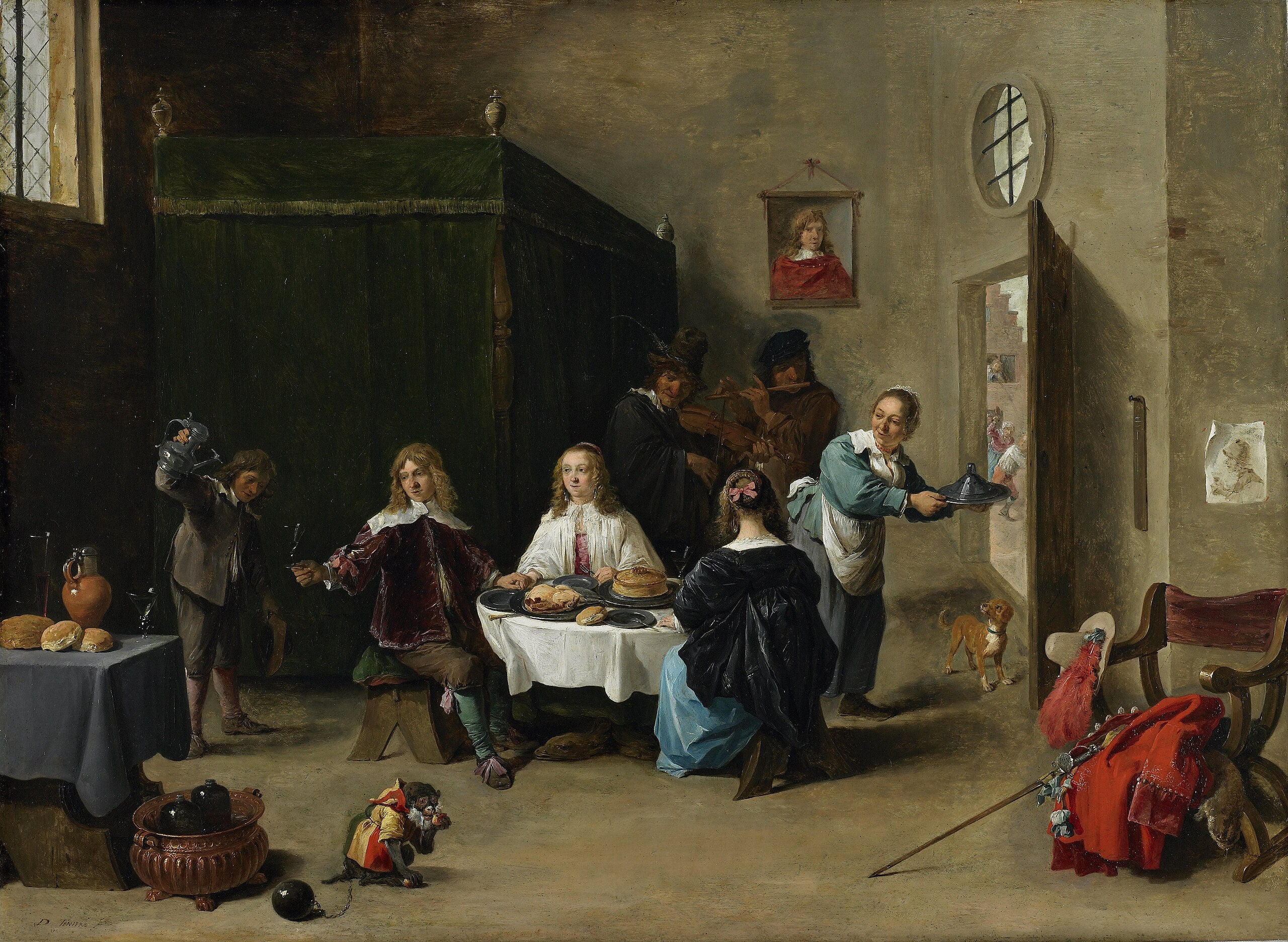 Le fils prodigue - David Teniers le Jeune