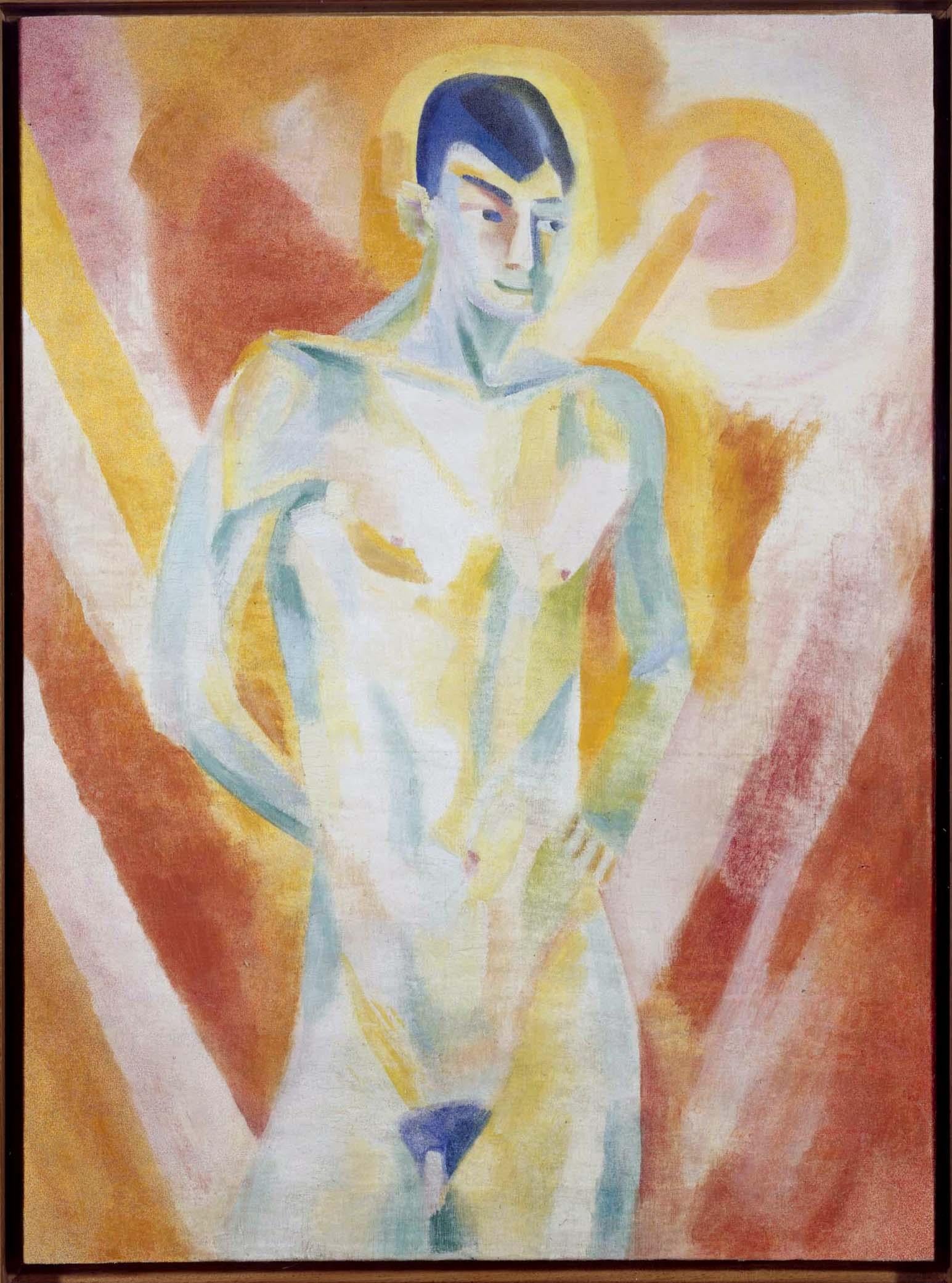 Reproduction du tableau « Le gitan - Robert Delaunay » par Alpha Reproduction en peinture à l’huile