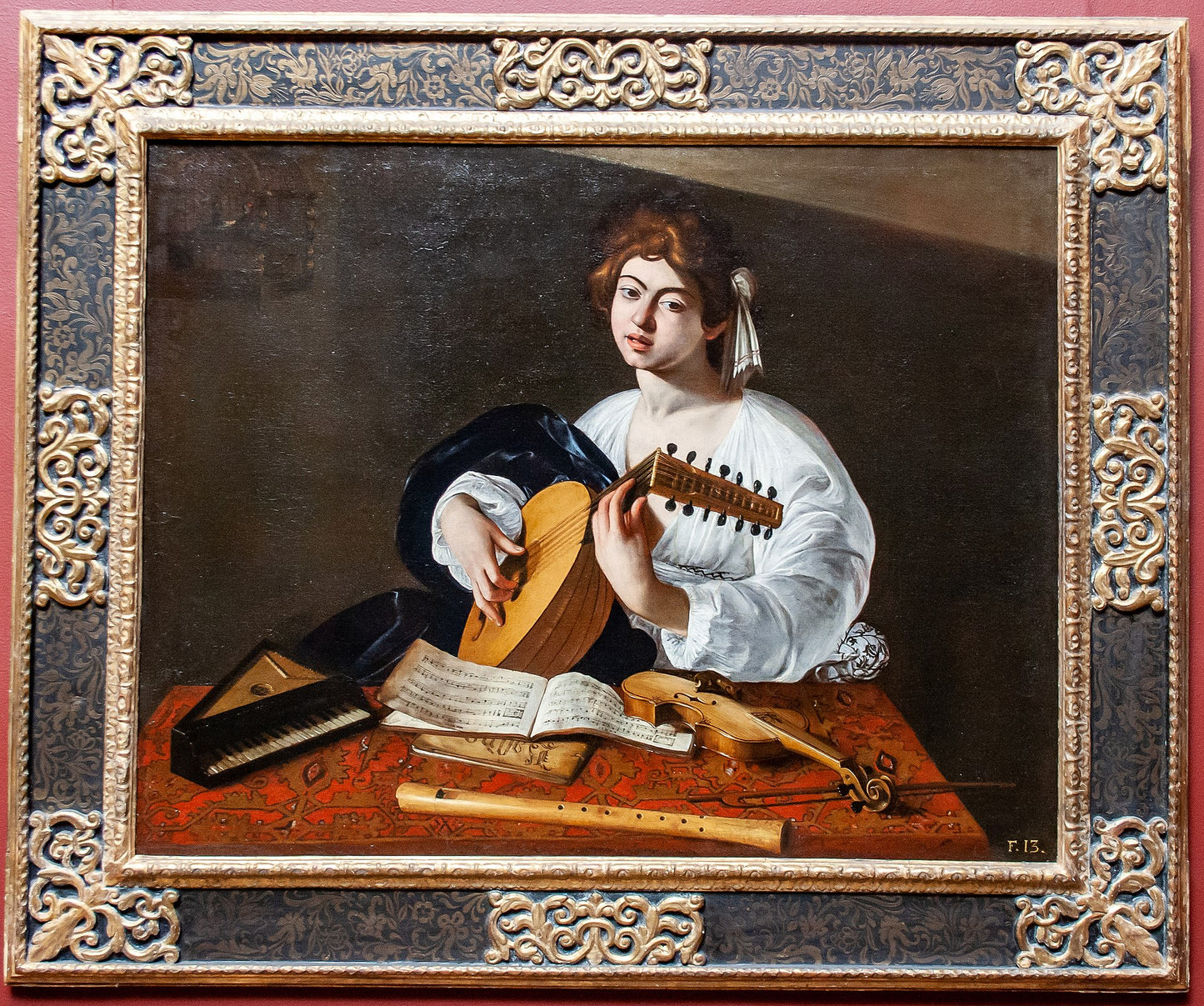 Lir çalan adam - Caravaggio